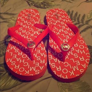 Michael Kors Size 10 Flip Flops